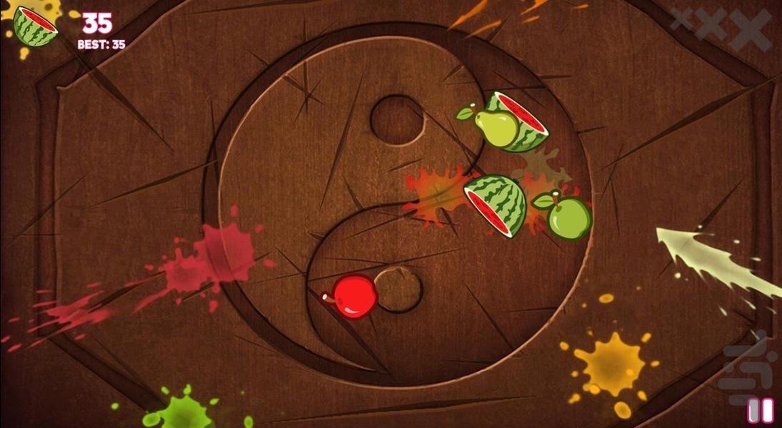 بازی میوه قاچ کن - Gameplay image of android game