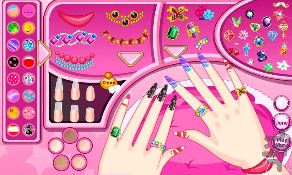 بازی جدید سالن ناخن شاهزاده - Gameplay image of android game