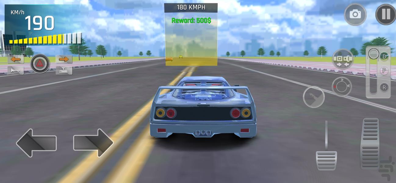 رانندگی با فراری | ماشین بازی جدید - عکس بازی موبایلی اندروید