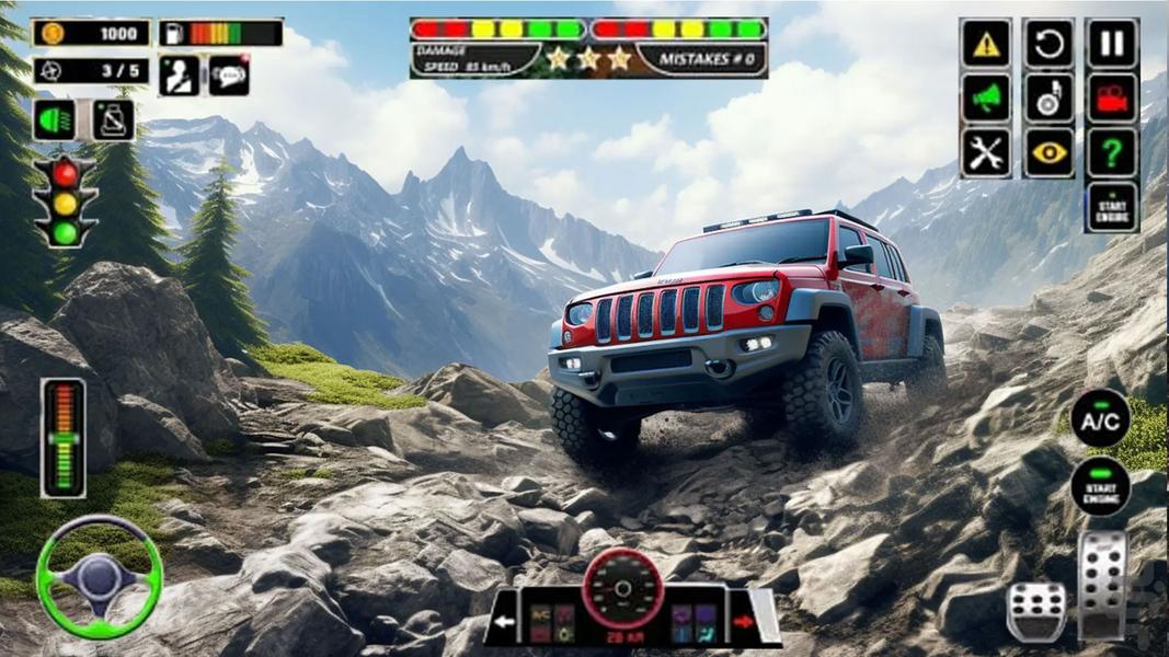 بازی ماشین آفرودی - Gameplay image of android game