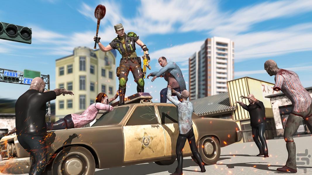بازی تفنگی زامبی - Gameplay image of android game