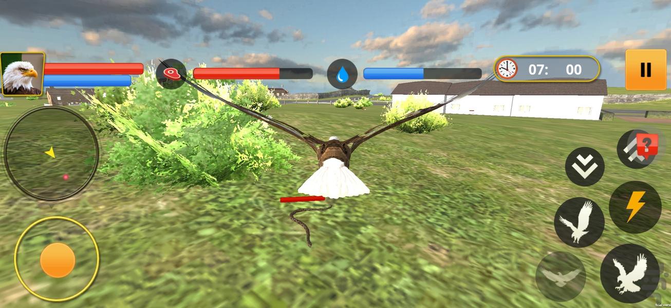 بازی عقاب شکارچی | شکار در آسمان - عکس بازی موبایلی اندروید