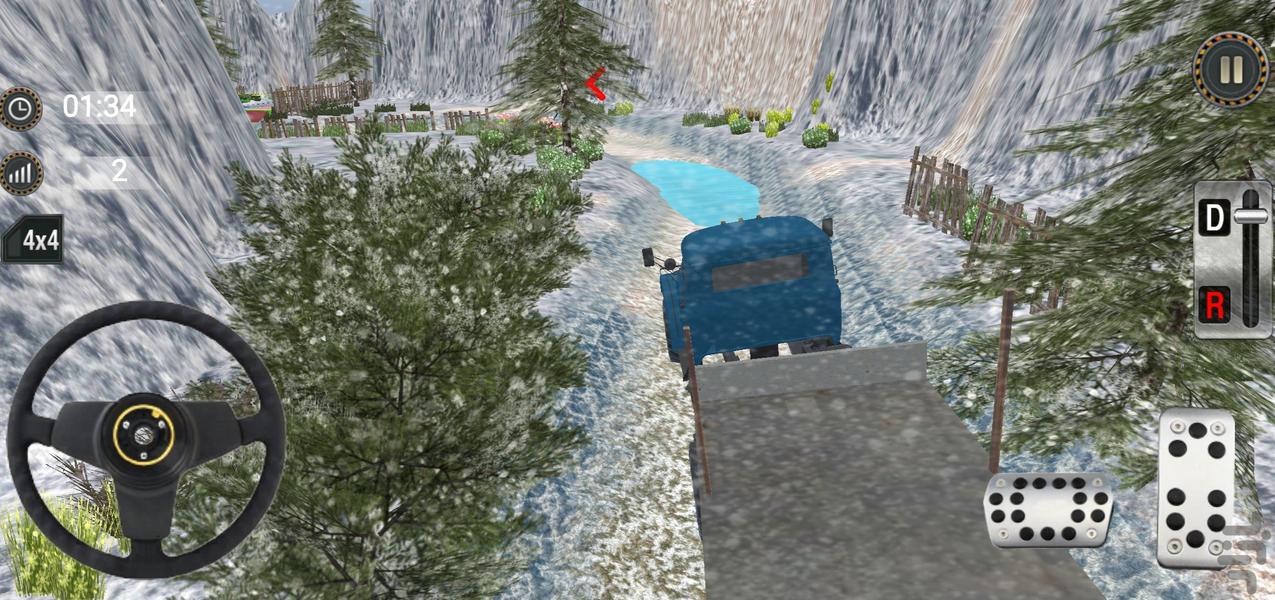 بازی ماشین سنگین - Gameplay image of android game