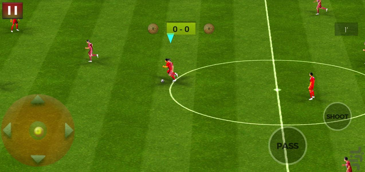 بازی فیفا 2023 - Gameplay image of android game