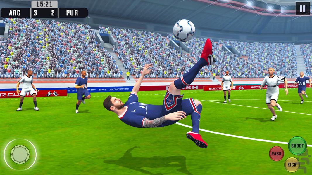 بازی فیفا 2023 - Gameplay image of android game
