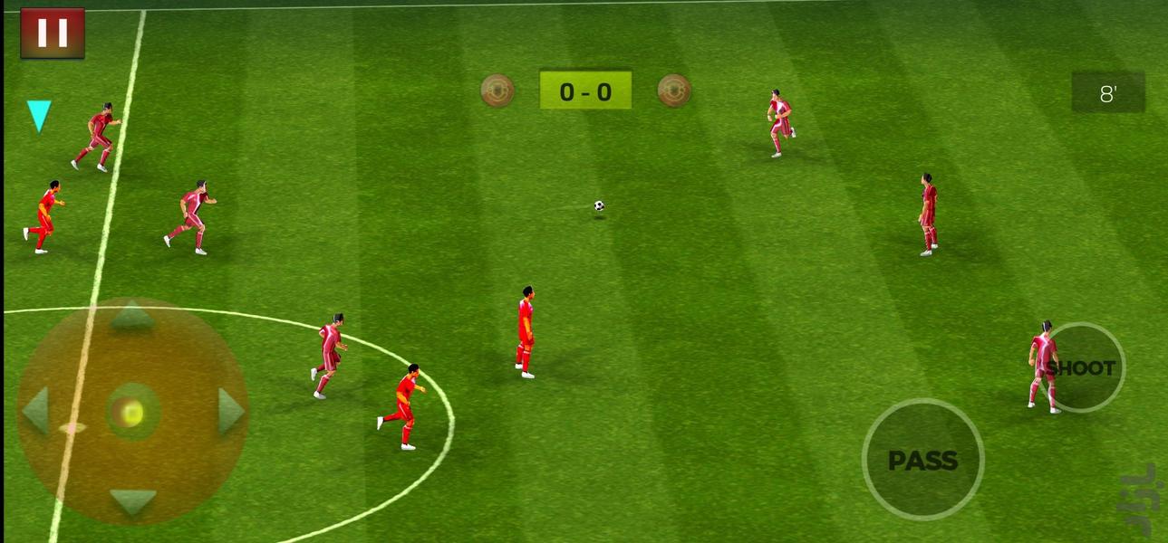 بازی فیفا 2023 - Gameplay image of android game