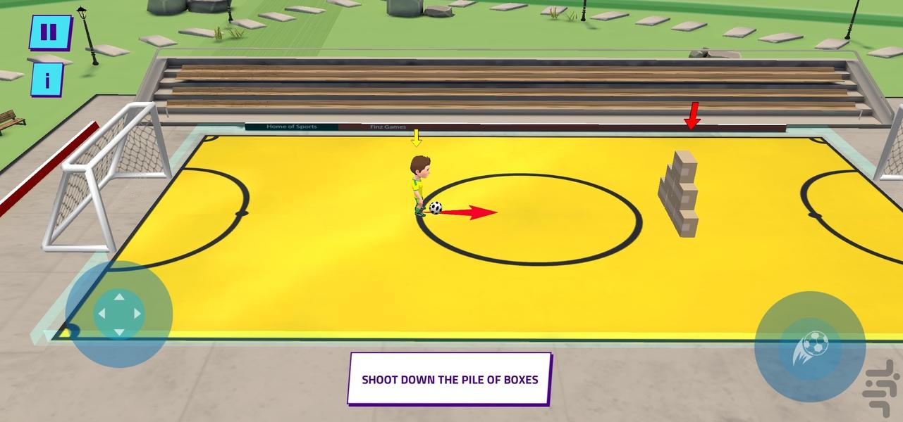 بازی فوتبال لیگ برتر - Gameplay image of android game