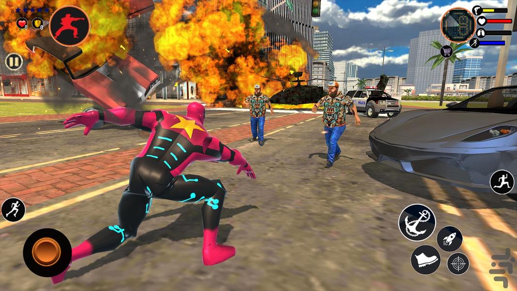 بازی مرد عنکبوتی - Gameplay image of android game