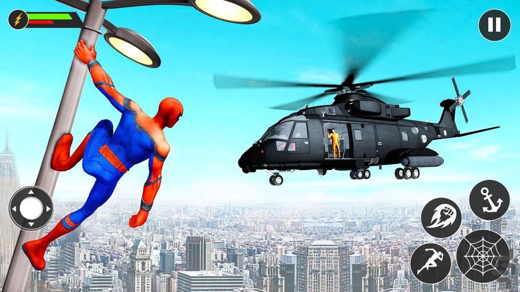 بازی مرد عنکبوتی - Gameplay image of android game