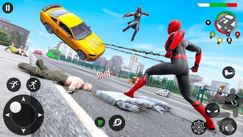 بازی اسپایدرمن | مرد عنکبوتی - عکس بازی موبایلی اندروید