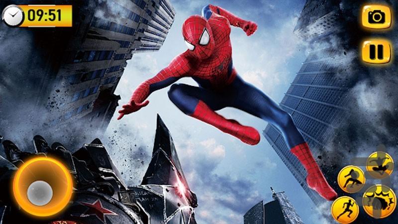 بازی اسپایدرمن | مرد عنکبوتی - عکس بازی موبایلی اندروید