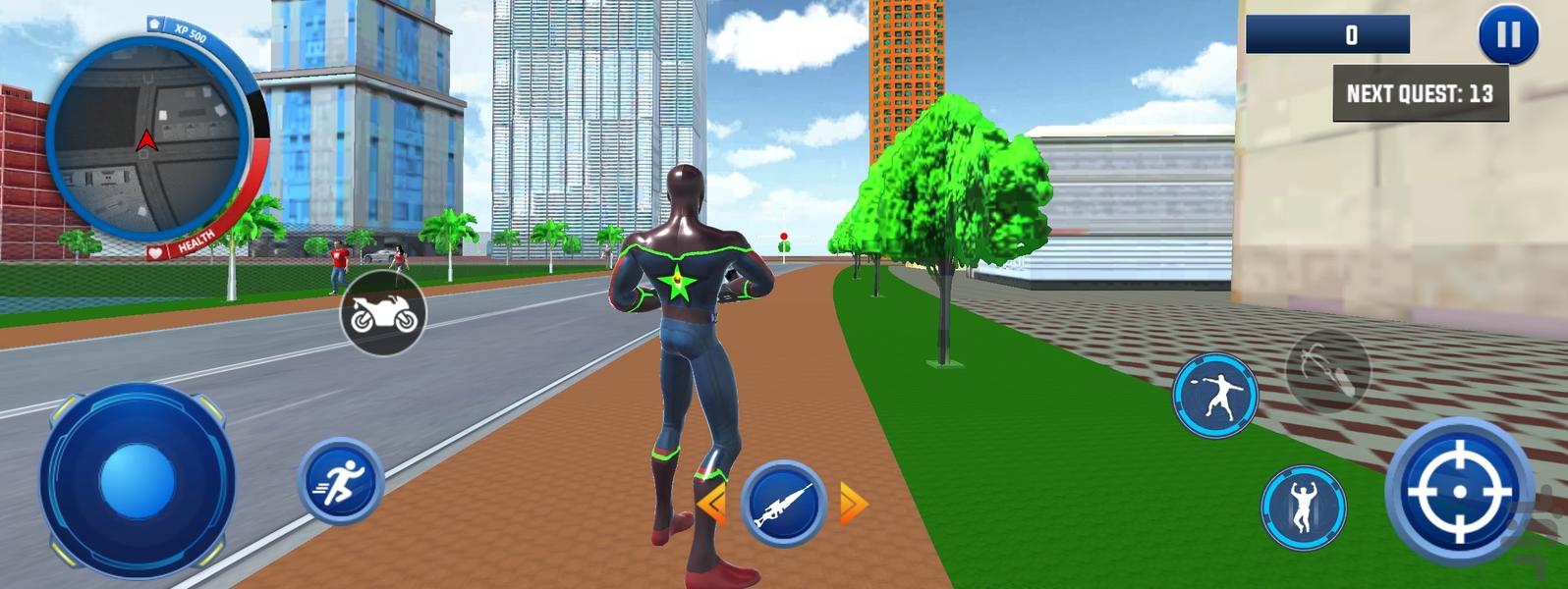 بازی اسپایدرمن | مرد عنکبوتی - عکس بازی موبایلی اندروید