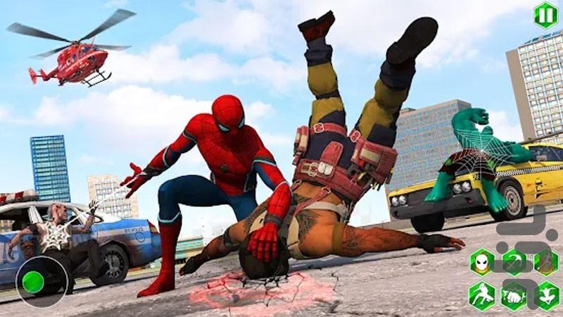 بازی اسپایدرمن | مرد عنکبوتی - عکس بازی موبایلی اندروید