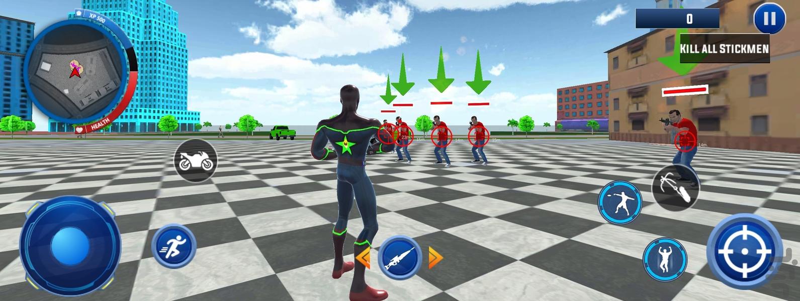 بازی اسپایدرمن | مرد عنکبوتی - عکس بازی موبایلی اندروید