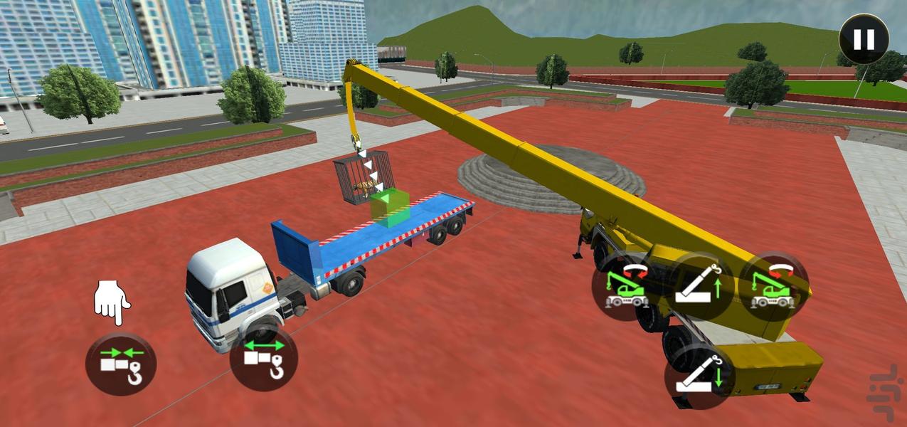 بازی ماشین حمل حیوانات - Gameplay image of android game