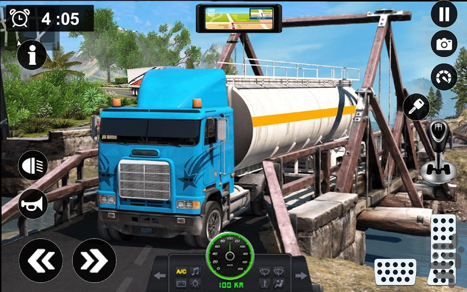 بازی کامیون سواری - Gameplay image of android game