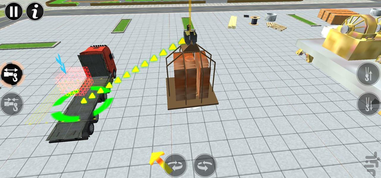 بازی ماشین سنگین - Gameplay image of android game