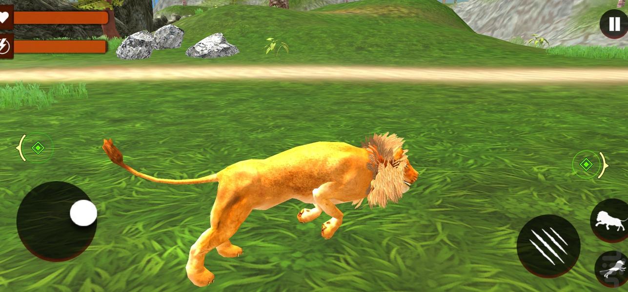 زندگی در حیات وحش شیر ها | بازی جدید - عکس بازی موبایلی اندروید