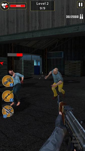 بازی تفنگی زامبی - Gameplay image of android game