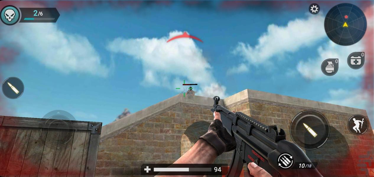 تفنگ بازی کانتر - Gameplay image of android game