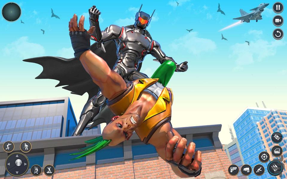 بازی بتمن - Gameplay image of android game