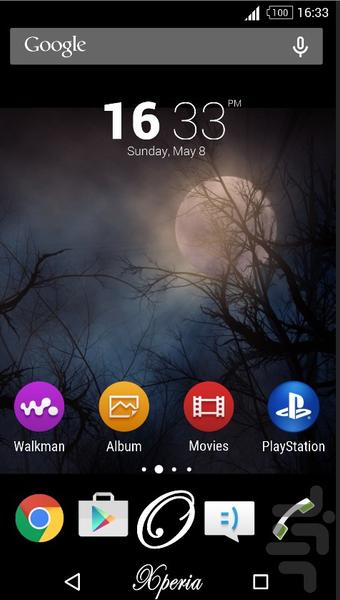 Free SONY  MSH Theme 3 - Image screenshot of android app