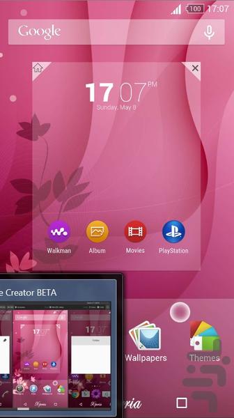 Free SONY MSH Theme4 - Image screenshot of android app