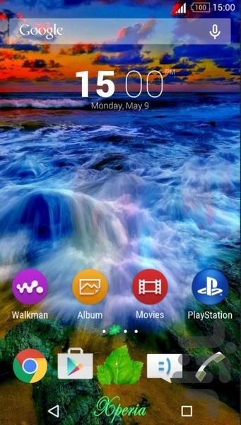 Free SONY  MSH Theme 5 - Image screenshot of android app
