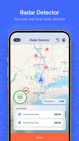 Driving Instructor & Radar HUD - عکس برنامه موبایلی اندروید