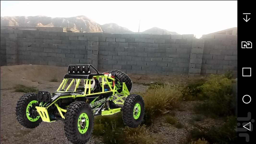 عکس با ماشین - عکس برنامه موبایلی اندروید