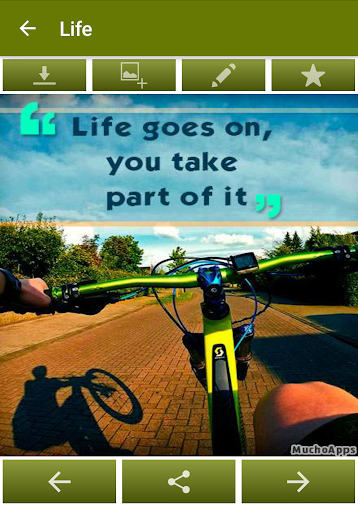 Quotes about life - Image screenshot of android app