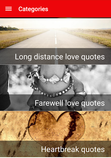 Quotes about Love - Image screenshot of android app