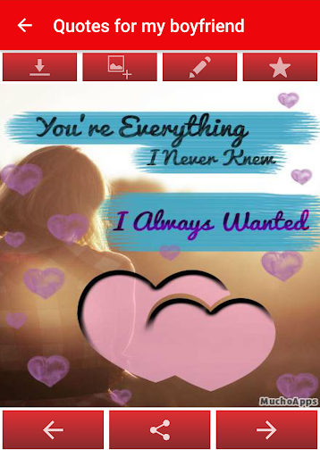 Quotes about Love - Image screenshot of android app