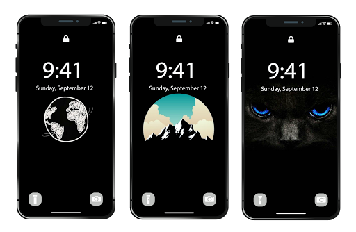 ▲ Black Wallpapers HD ♥ ۴K Dark Backgrounds - عکس برنامه موبایلی اندروید