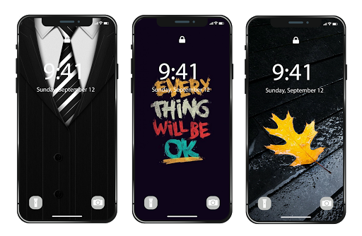 ▲ Black Wallpapers HD ♥ ۴K Dark Backgrounds - عکس برنامه موبایلی اندروید