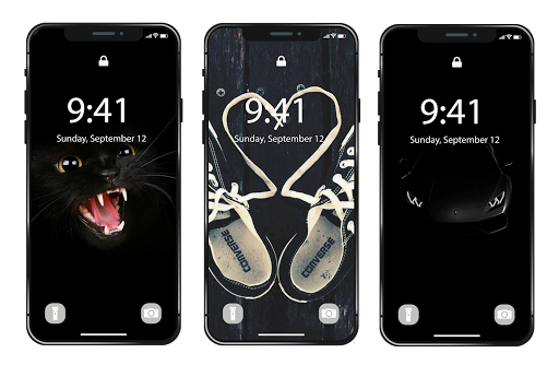 ▲ Black Wallpapers HD ♥ ۴K Dark Backgrounds - عکس برنامه موبایلی اندروید