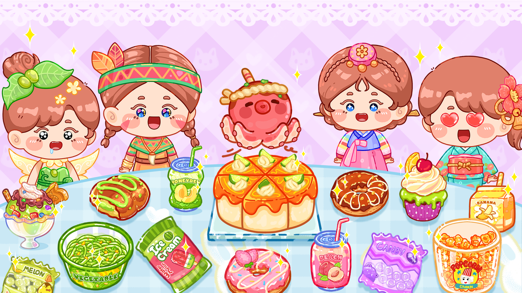 Mukbang ASMR: Eating Games - Gameplay image of android game