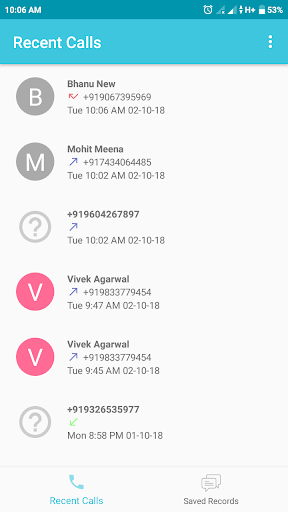 Call Comments - add comments to call logs - Image screenshot of android app