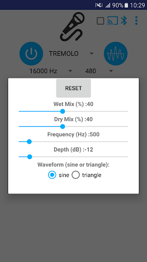 Microphone Pro (No delay) - عکس برنامه موبایلی اندروید