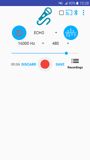 Microphone Pro (No delay) - عکس برنامه موبایلی اندروید