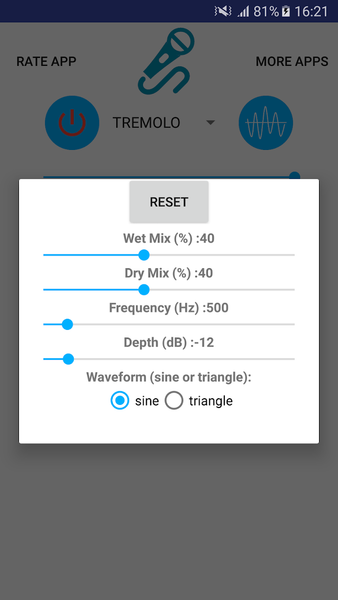 Microphone Pro S (No delay) - عکس برنامه موبایلی اندروید