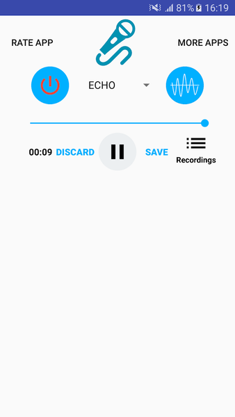 Microphone Pro S (No delay) - عکس برنامه موبایلی اندروید