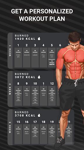 Workout Planner Muscle Booster - عکس برنامه موبایلی اندروید