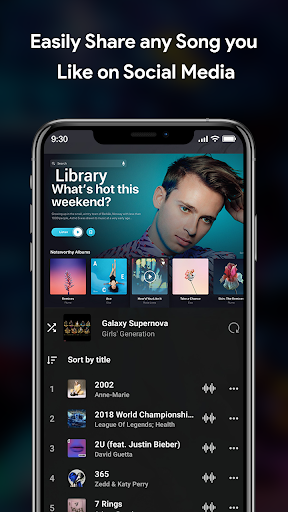 Music Player for Android - عکس برنامه موبایلی اندروید