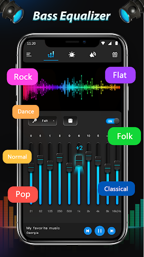 Equalizer & Bass Booster - عکس برنامه موبایلی اندروید