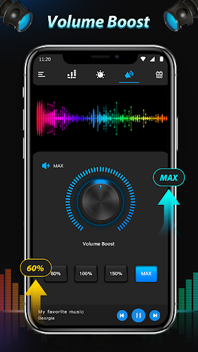 Equalizer & Bass Booster - عکس برنامه موبایلی اندروید