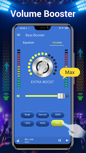 Equalizer- Bass Booster&Volume - عکس برنامه موبایلی اندروید