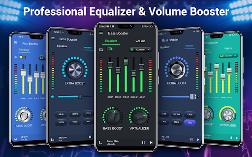 Equalizer- Bass Booster&Volume - Image screenshot of android app