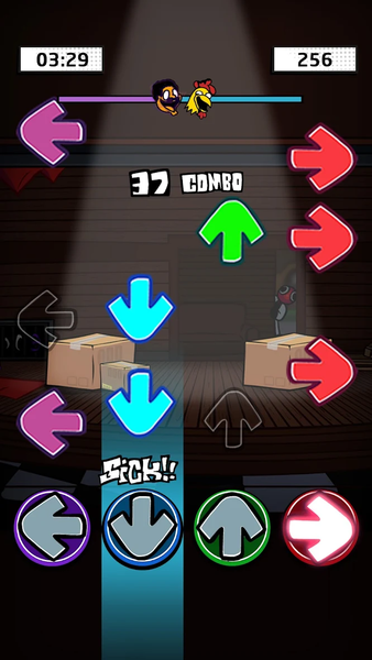 Music Beat Night Show - Gameplay image of android game