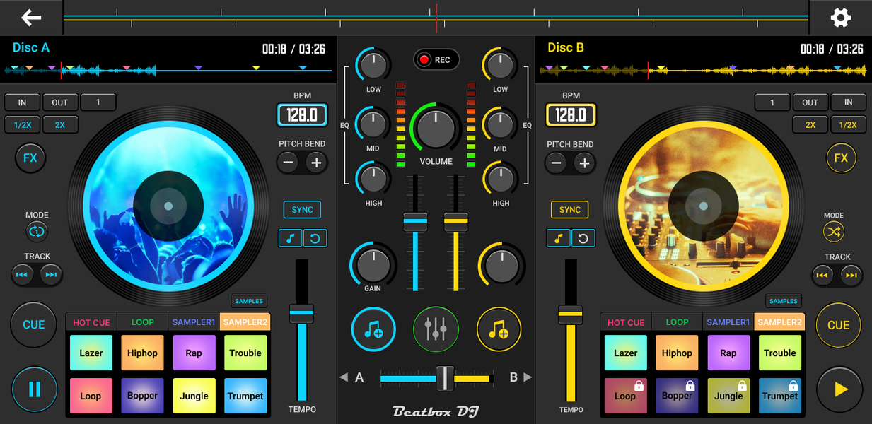 DJ Mixer Studio - Music Mixer - عکس برنامه موبایلی اندروید